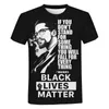 Black Lives Matter 3D Imprimer T-shirt Hommes Femmes Mode Casual Streetwear Tshirt Unisexe Je ne peux pas respirer George Floyd T-shirt T200614