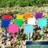 50Pcs Thicken Plants Tag T Type Plant Markers Plastic Planter Flower Pot Label Garden Decor (Random Color)