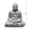 1 stuk Mini-simulatie Maitreya Boeddha Standbeeld Beeldje Fairy Garden Terrarium Bonsai Ambachten Home Decor Tathagata Miniatuur