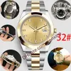 20 Colour Quality Watch Diamond Watch Brown och Black Diamond Smooth Edges Frame Montre de Luxe 2813 Automatisk 41mm Waterproof Mens245y