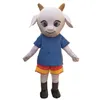 Halloween owiec Mascot Costume Najwyższa jakość Animal Temat Posta