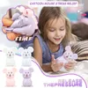 Fidget Toy Cartoon Mouse Vent Ball TPR Complete Kit Pinch Happy Zodiac Rat Venantistress