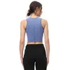 Camis 156 Dames Tanktops Yogavest Gewatteerde sportbeha Panty Hardlopen Fitness Gymkleding Crop Top Workout Atletisch shirt