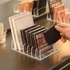 収納ボックスビン実用的なアイシャドウシェルフコンパクト有用な安定したメイクアップケースShlef Cosmetics Holder