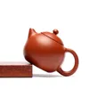 Chino Yixing Teaware Teteras Tetera Kungfu Hecho a mano Dragón Huevo Zhu Mud Autor Shan Fang 230ml 210813