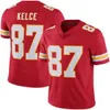 2024 Nieuwe Patrick Mahomes Travis Kelce Rashee Rice Voetbalshirt Kadarius Toney Isiah Pacheco Jones George Karlaftis Bolton Reid truien