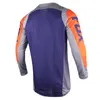 360 Motocross Racing Long Sleeve Mountain Jersey MX Dirt Bike Ofrroad roadike Cycling Jersey White Blue Clothes Men4750892