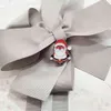 10Pcs Taking Gift Face Santa Claus badge 2021 Design Father Chiristmas Brooch Pins Gifts