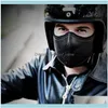 Masques Protective Gear Outdoorspunk Leather Camping Randonnée Swarves Cycling Sports Bandana Outdoor Headscarves Riding Motorcycle BIK4085902