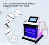 Water Oxygen Hydro Facial Machine Diamond Microdermabrasion Skin Care Rejuvenation Small Bubble Device Skin Deep Clean with PDT Mask