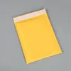 12*16 4cm 4,72 "*6,29" Amarelo Kraft Paper embrulhou bolsas de embalagem de embalagem Pacote de mala direta bolsas de pacote de pacote expressas de espuma EvenLopes