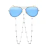Sunglasses Frames Glasses Holder Rope For Women Eyeglasses Chain Mask Neck Strap Vintage Pearls Metal Jewelry Decoration Accessories