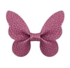 Ins 12 couleurs taille différente cheveux papillon de noël arc fille Barrettes filles accessoires enfants fête tondeuse ou cadeau d'anniversaire