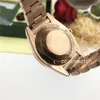 42mm gökyüzü-döle küçük kadran tarihi erkek saat tasarımcısı otomatik saat gül saati takvim seti hediye paslanmaz çelik montre de lüks orijin