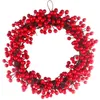 Kerstdecoratie 12-25cm Christmas Party Bruiloft Kransen Decoratie Garland Materiaal Rotan Krans DIY Krans Party Y0630