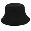 Blank Secchi in pelle scamosciata Cappello Solido Primavera Solida Cappello Cappello Outdoor Sport Escursionismo Pesca Cap Cap Sole Pescatore Sole Cappello Signora Sunhat Bob Q0805