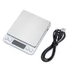 Nieuwste USB Powered Kitchen Scale 500G 0.01g Rvs Precisie Sieraden Weegbalans Electronic Food Scale 210927
