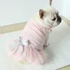 Pet Clothes Summer Dog Costumes Dress for Female French English Bulldog Pug Skirts Corgi Teddy Pomeranian Yorkie Poodle