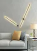 壁のランプの現代LEDの家の装飾洗浄ライト居間の寝室のアルミチューブ展覧会ミラーの照明