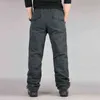 Marke Winter Doppelschicht männer Cargo Hosen Warme Baggy Hosen Baumwolle Hosen Für Männer Männliche Militärische Tarnung Taktische 211201