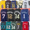 Maillots de basket Giannis Antetokounmpo Ja Morant James Harden Kevin Durant Luka Doncic Jimmy Butler Jayson Tatum Devin Booker Stephen 30 Curry Donovan Mitchell