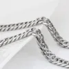 8mm wide Men's Chain Collana Uomo 24inch Stianless Steel silver plated Cadenas Hombre Necklace Fashion Jewelry