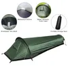 Backpacking Tent Outdoor Camping Sleeping Bag Tent Lightweight Single Person Outdoor Camping Tents4671479