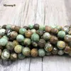 Perles en opale verte à facettes naturelles, 5 brins/Lot, perles en vrac, pierres précieuses, collier, Bracelet, pour la fabrication de bijoux à faire soi-même