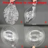 50pcs 20inch 75cm Wide Mouce Transparent Bobo Ballons LED Rose Balloon Bouquet Birthday Party Valentine039s day Wedding Globos3937880