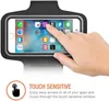 Waterproof gym sports running arm with pocket mobile phone protective cover + key holder suitable for phones of 6.3 inches and below