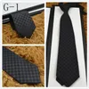 Gravata men039s de seda de alta qualidade 75cm versão estreita gravata men039s lazer marca gravata versão estreita embalagem original 4839150