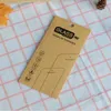 17588mm Universal White Blue Yellow Paper Retail Package Packaging Box Bag For Cell Phone 9H Tempererat Glass Screen Protector Film1604929