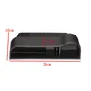 Car Organizer Storage Box Seat Space PU Leather Pocket Receiver For Key Phone Bottle Cup Holder Auto Accessories