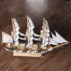 Holzsegelboot-Modell im mediterranen Stil, Weinschrank, Dekor, Holzboot, Bastelmöbel, 210607271t