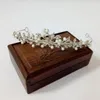 Coiffes européennes et américaines mariée perle bandeau diamant cheveux accessoires couronne strass princesse anniversaire diadème mariage He5728378