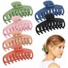 Big Solid Hair Claw Clips 4 Inch Nonslip Large Claws Clip Women Girls 90's Strong Hold Hairpins fast ship 500