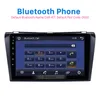 CAR DVD Radio Multimedia Videospelare för Mazda 3 BK 2003-2009 Navigering GPS Android 10.0 DSP Qled 2GB RAM