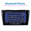 Car DVD Radio Multimedia Odtwarzacz wideo dla MAZDA 3 BK 2003-2009 Nawigacja GPS Android 10.0 DSP QLED 2GB RAM