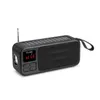 Solar Charge Bluetooth głośnik FM Radio Outdoor stereo głośnikowy Portable Bezprzewodowa skrzynka dźwiękowa z USB TF Port MP3 Music Player HI1140685