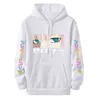 Kawaii caçador x caçador hoodies homens mulheres manga curta moletom killua zoldyck anime manga preto hoodies bluzy tops roupas y211122