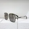Sunglasses Classic Square Large Lenses Gradient Color Women's Gold OMU88US Diamond Inlaid Fashion Glasses