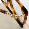 Lunettes de soleil carrées en métal Cadre optique Temples encadrés Matériau naturel Multicolore En option Conduite Plage Extérieur Hommes Femmes Même style avec boîte designer