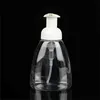 Pompa a mano da 300 ml Dispenser di sapone liquido in plastica Bagno Hotel Bottiglia di schiuma di sapone liquido Schiuma trasparente Make Up Shampoo Lozione Contenitori