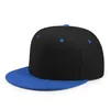 Klassieke Custom Logo Snapback Hat Cap Hip Hop Stijl Vlakke Bill Blank Solid Color Verstelbare Maat
