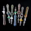 Kit de collecteurs de necteur conjoint de 10 mm avec narz narz nuisibles huile dab riches water pipes nector collecteur nc16