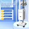 Salon Kuaförlük Salon Negatif İyon Nano Mist Taşınabilir Saç Vapur Dikey Spa Ekipmanı Derin Onarım Nemlendirme