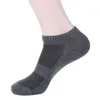 Мужские носки Пары/Лот Человека из чистого хлопчатобумажной лодыжки Большой размер EU39-44 US8-10 Низкий качественный высококачественный мужчина Sox Netmen's