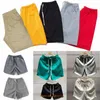 shorts in pile di cotone