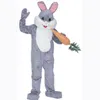 Scena Performance Rabbit Maskotki Kostium Halloween Christmas Character Character Stroje Kostium Reklamy Ulotki Ulotki Carnival Unisex Dorośli Strój