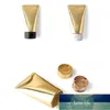 Empty 150g Gold Aluminum Plastic Composite Squeeze Bottles Cosmetic Containers 150ml Face Lotion Cream Tubes Free